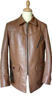 Pegasus Jackets Car Coat Steerhide Leather