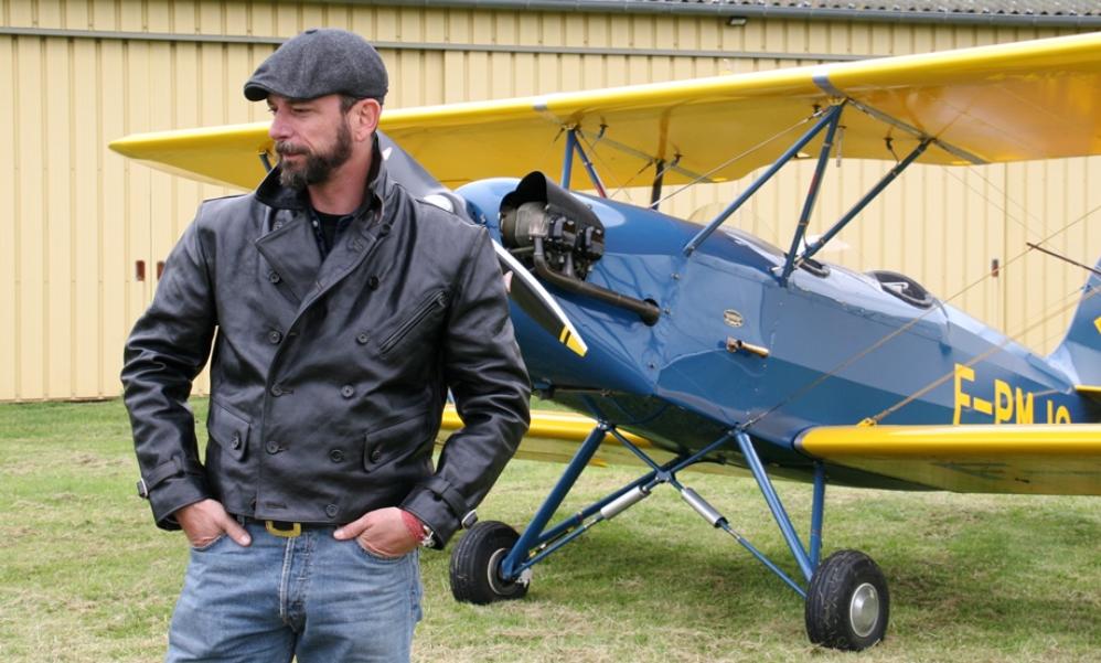 Pegasus Jackets Double breasted Luftwaffe horsehide leather