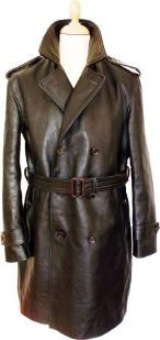 Pegasus Jackets Officer's trench coat Horsehide jacket